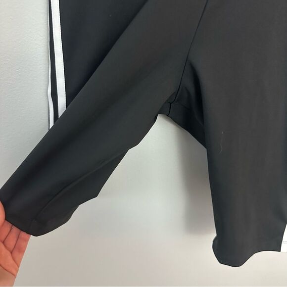 Adidas Originals Black High Waisted Athletic Biker Shorts NWT Size Medium - Picture 5 of 16